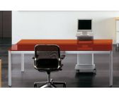 Photo : Bureau verre rectangulaire ZEFIRO